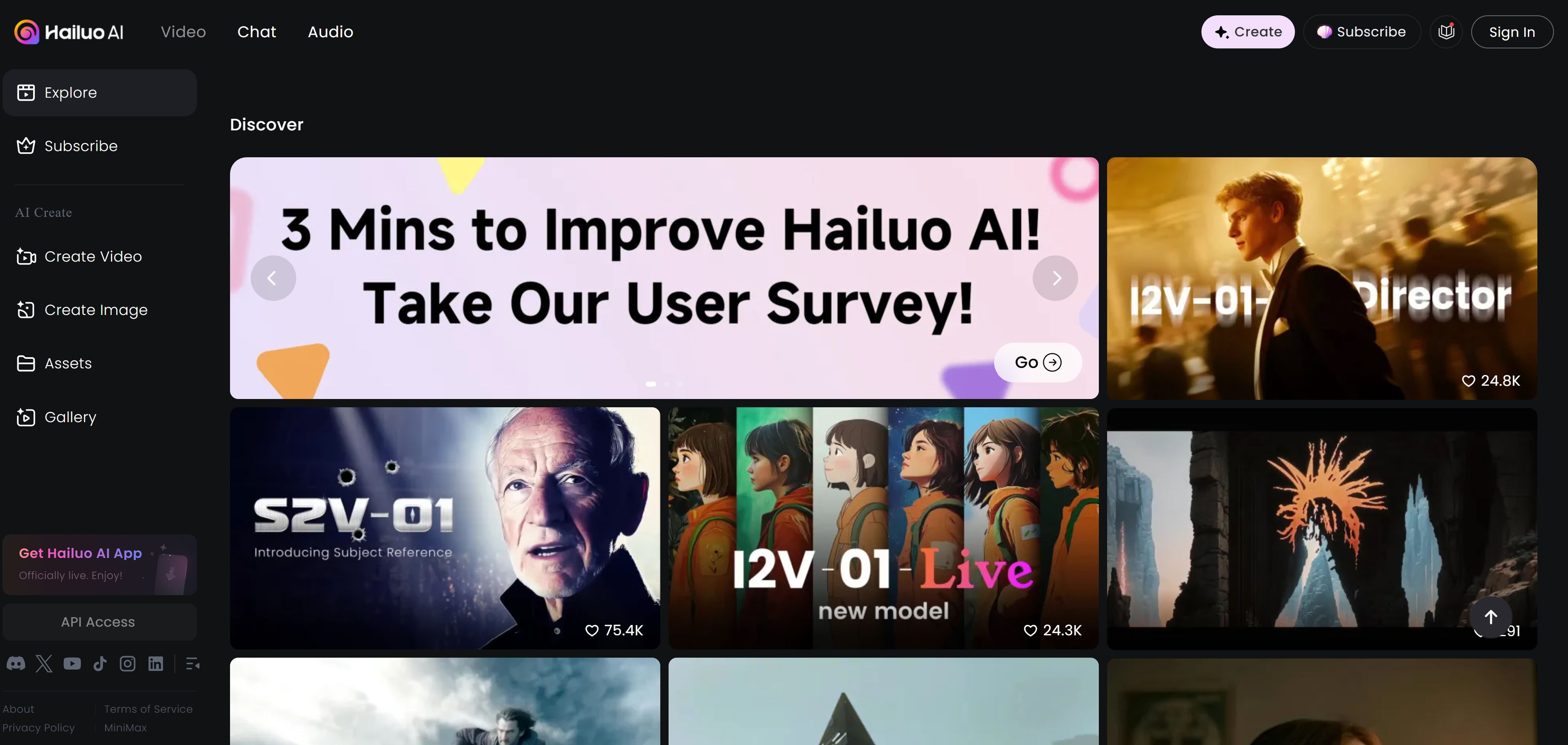 Hailuo AI: Perchance alternative
