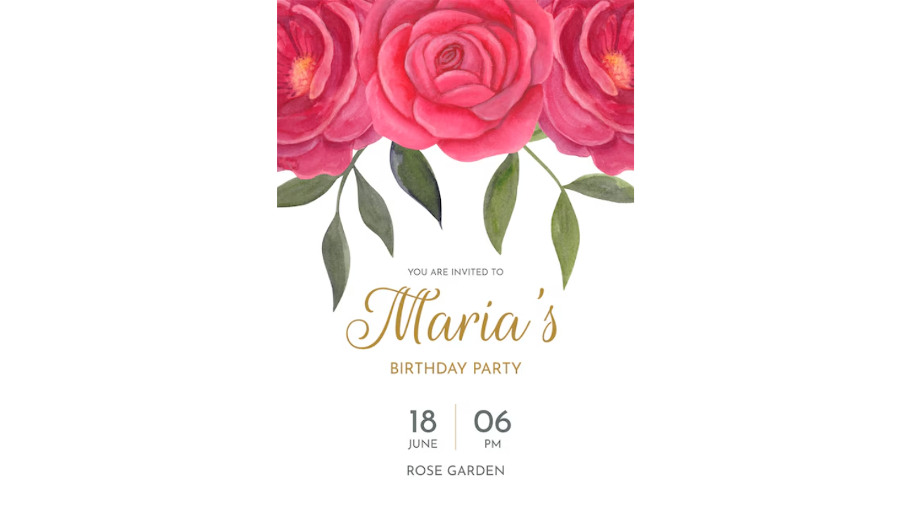 Invitations and greeting cards