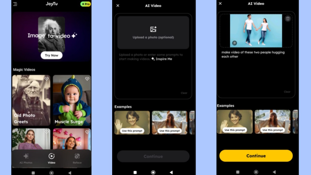 AI Hug Video Maker