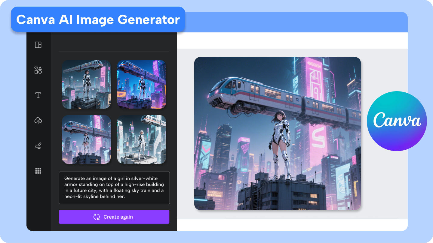 เครื่องมือสร้างภาพ AI ของ Canva