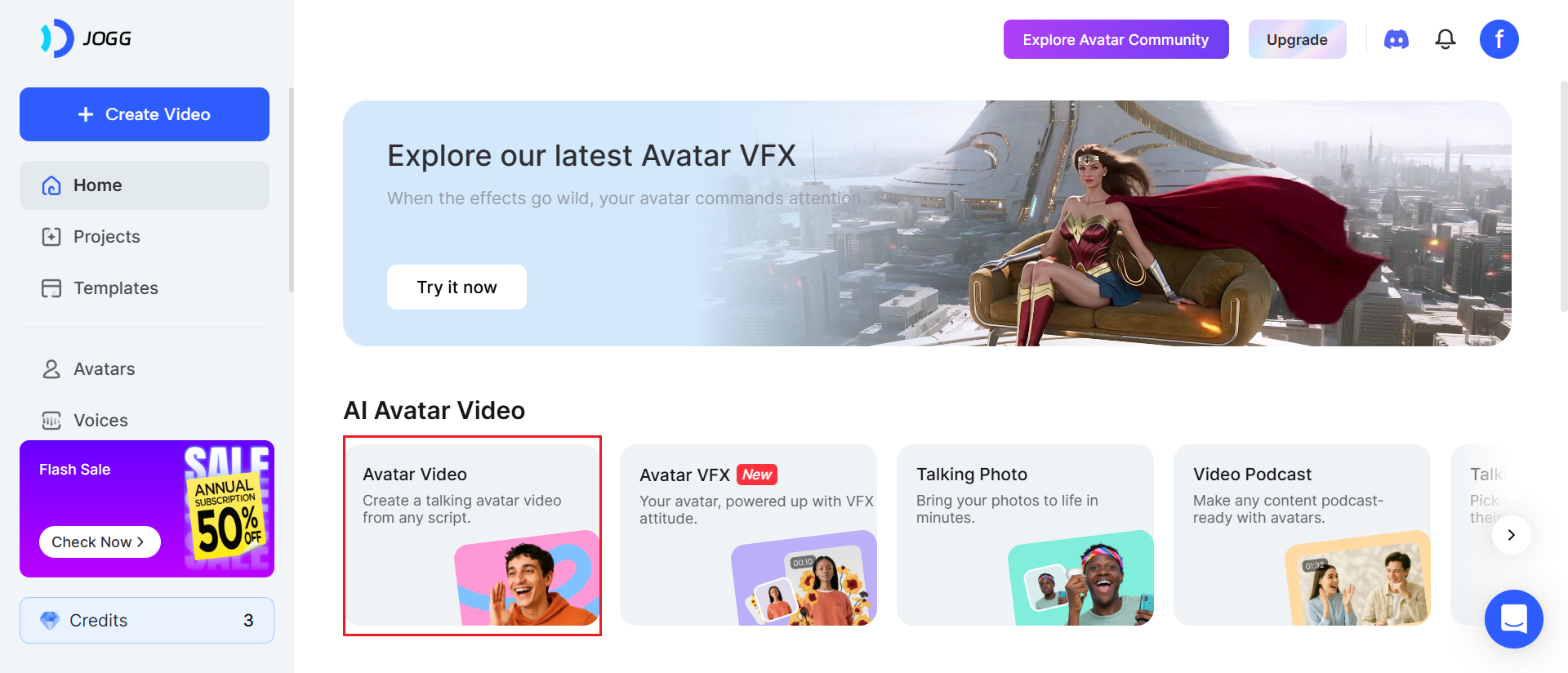 Chọn Video Hình đại diện
