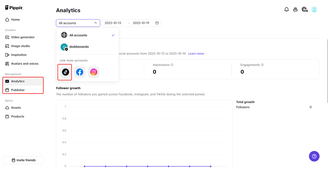 Publish and track video performance