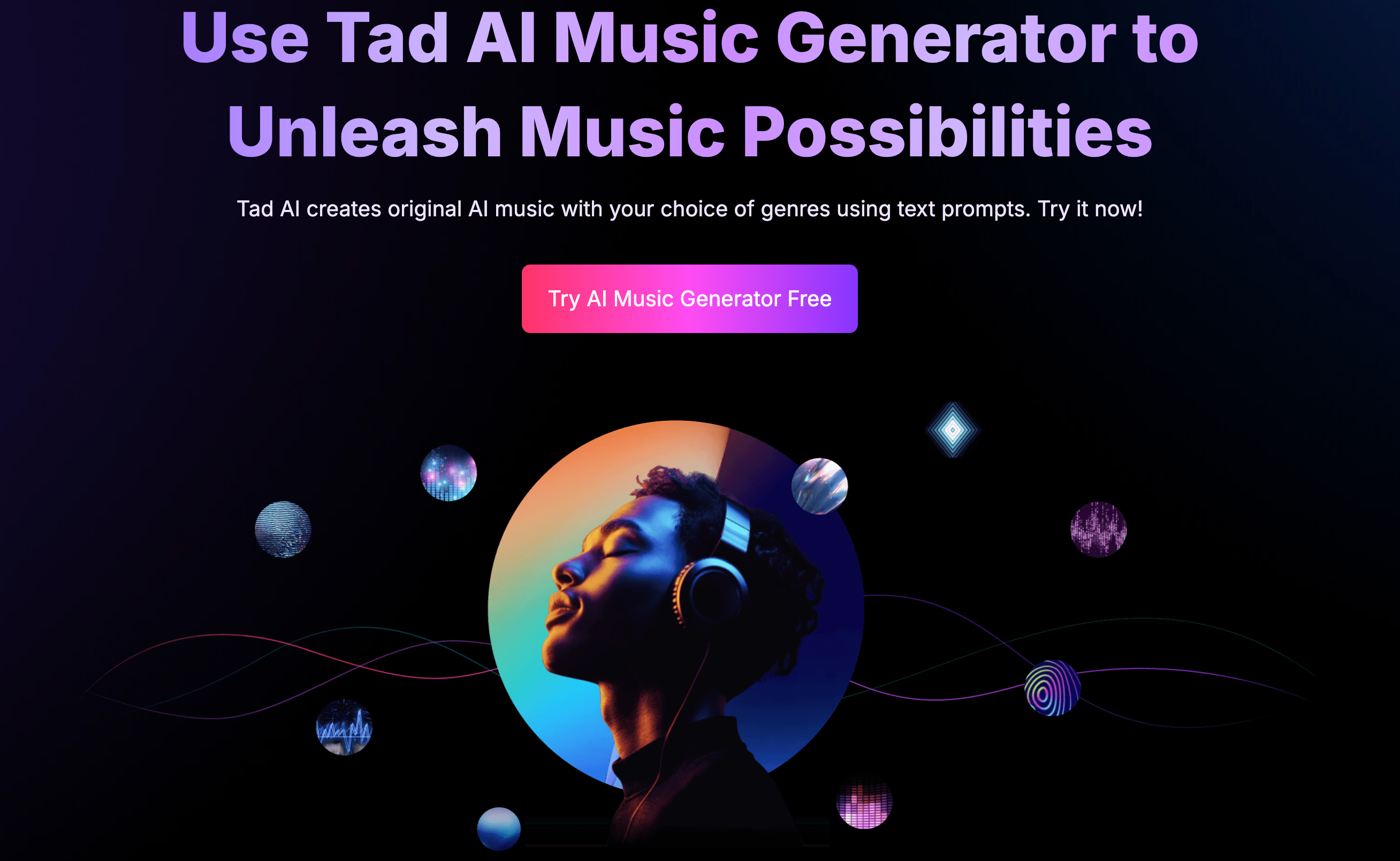 Tad AI Music Generator