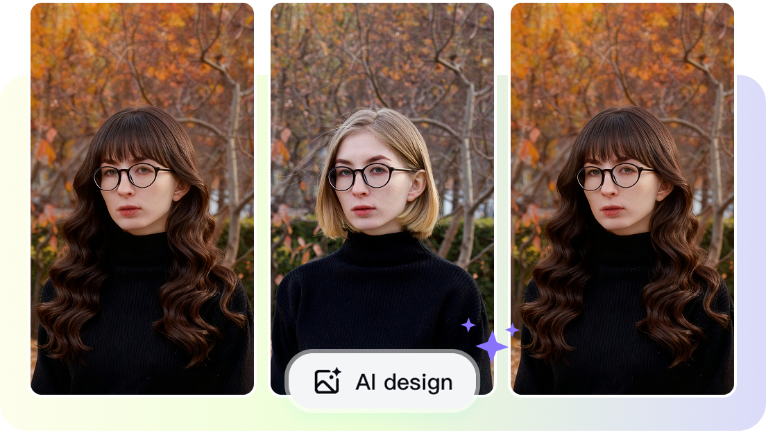 Face mapping for natural edits