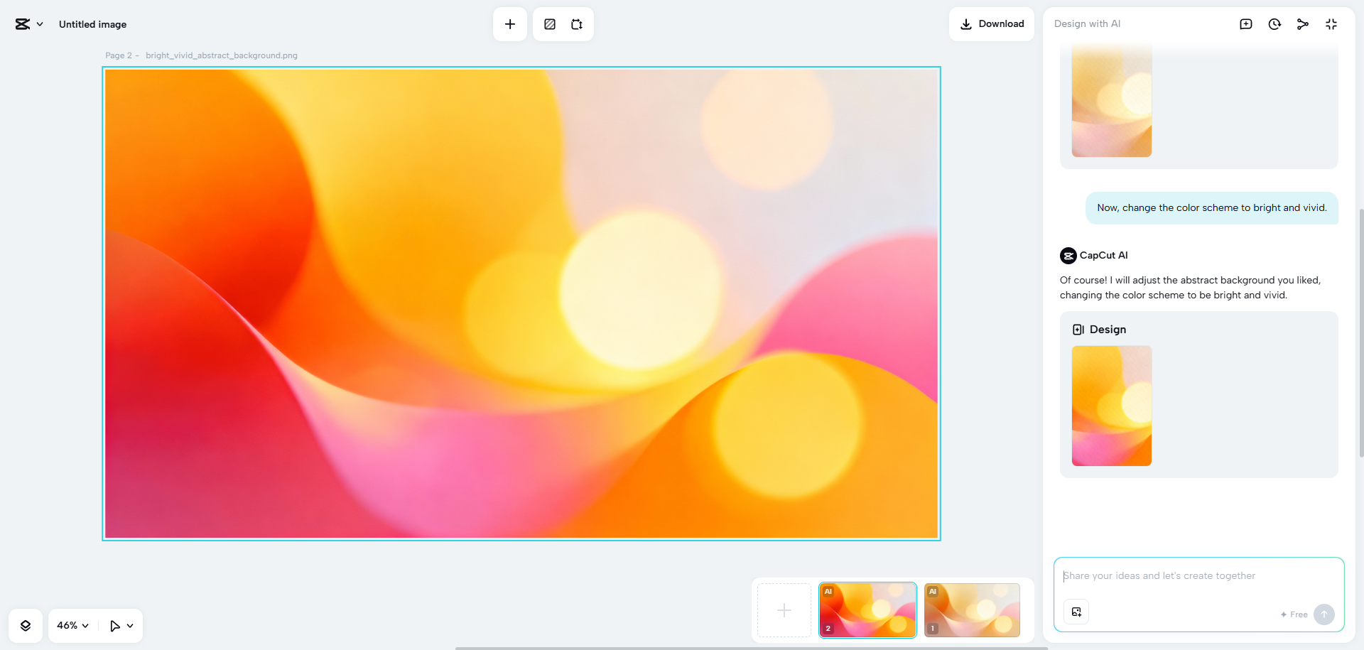 Ability to change color schemes