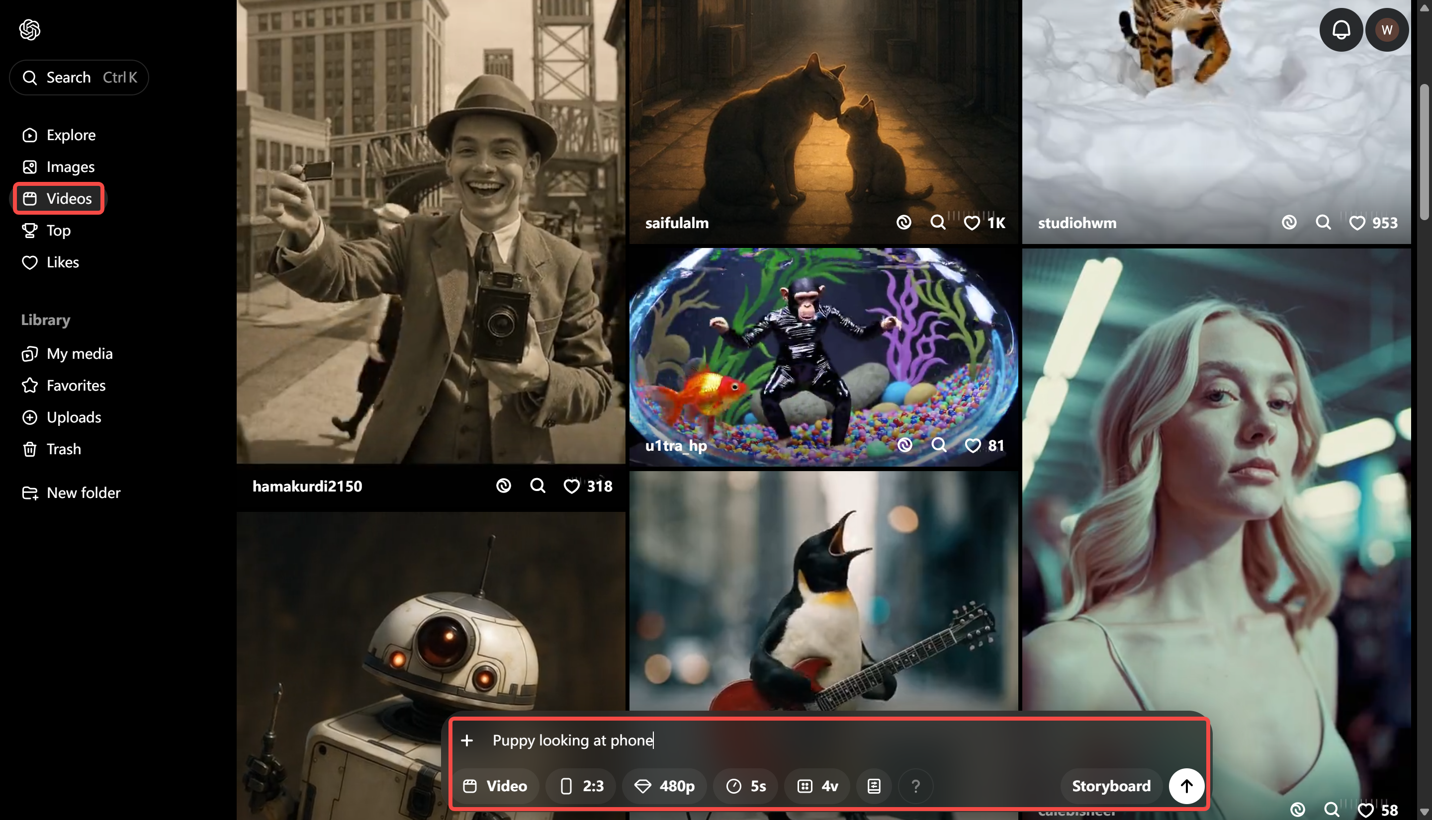 Cómo usar Sora para generar videos