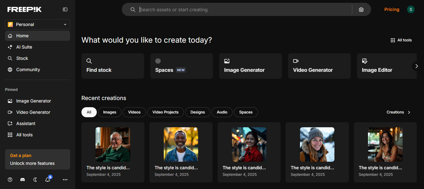 Freepik AI Suite для дизайнеров