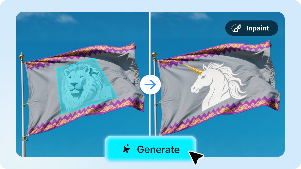 lukis semula bendera anda