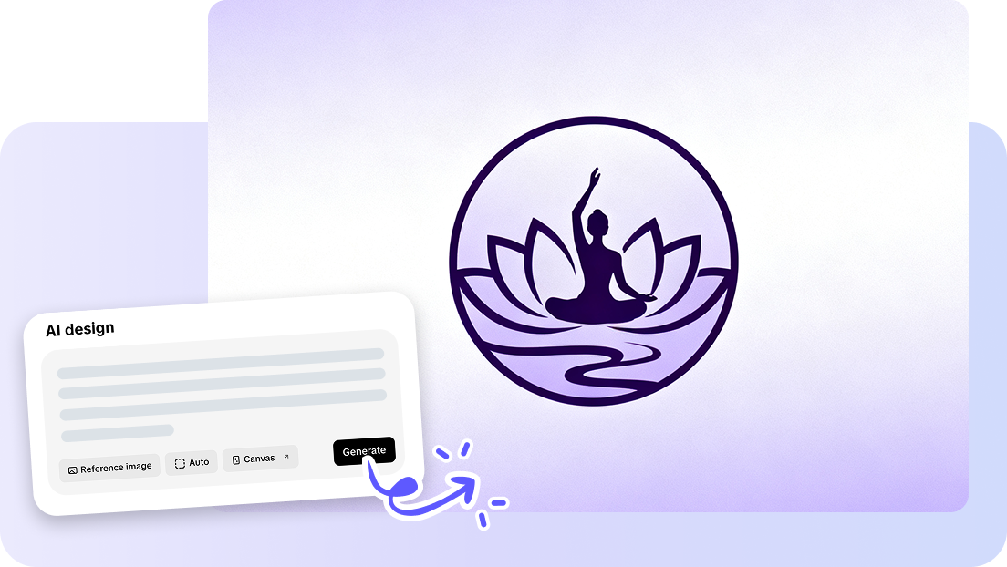 Create circle logos easily with smart AI tool