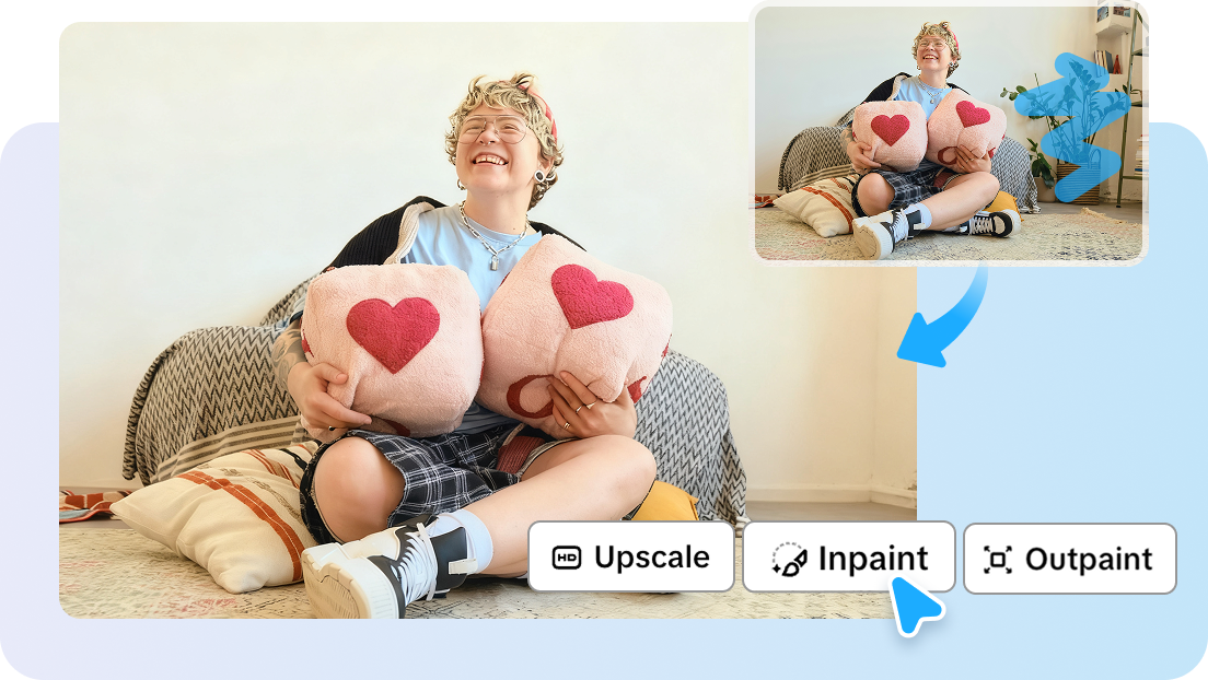 Enhance overlaid images