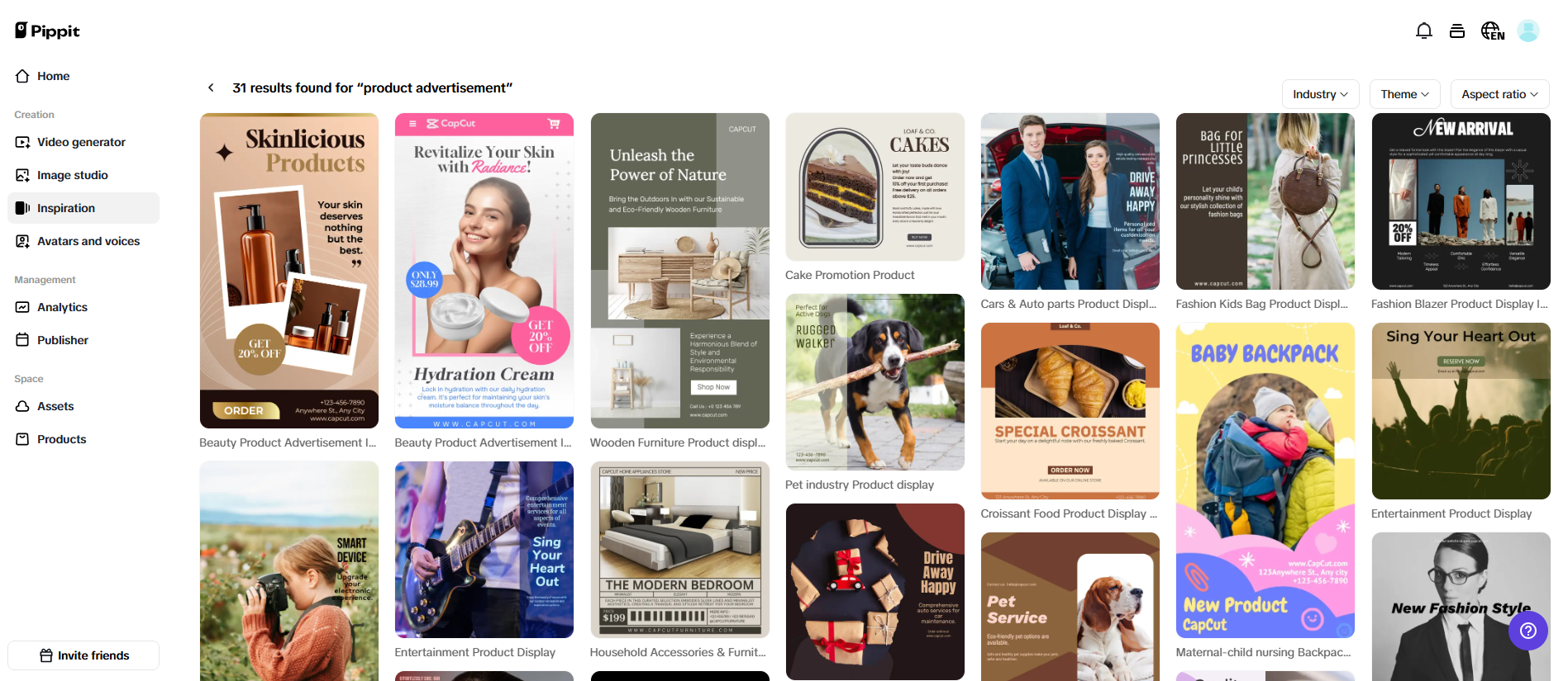 Multiple templates
