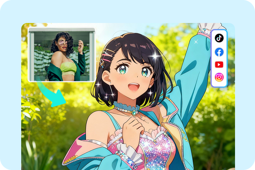 Créez des avatars d'anime dans le style Hoshino AI.