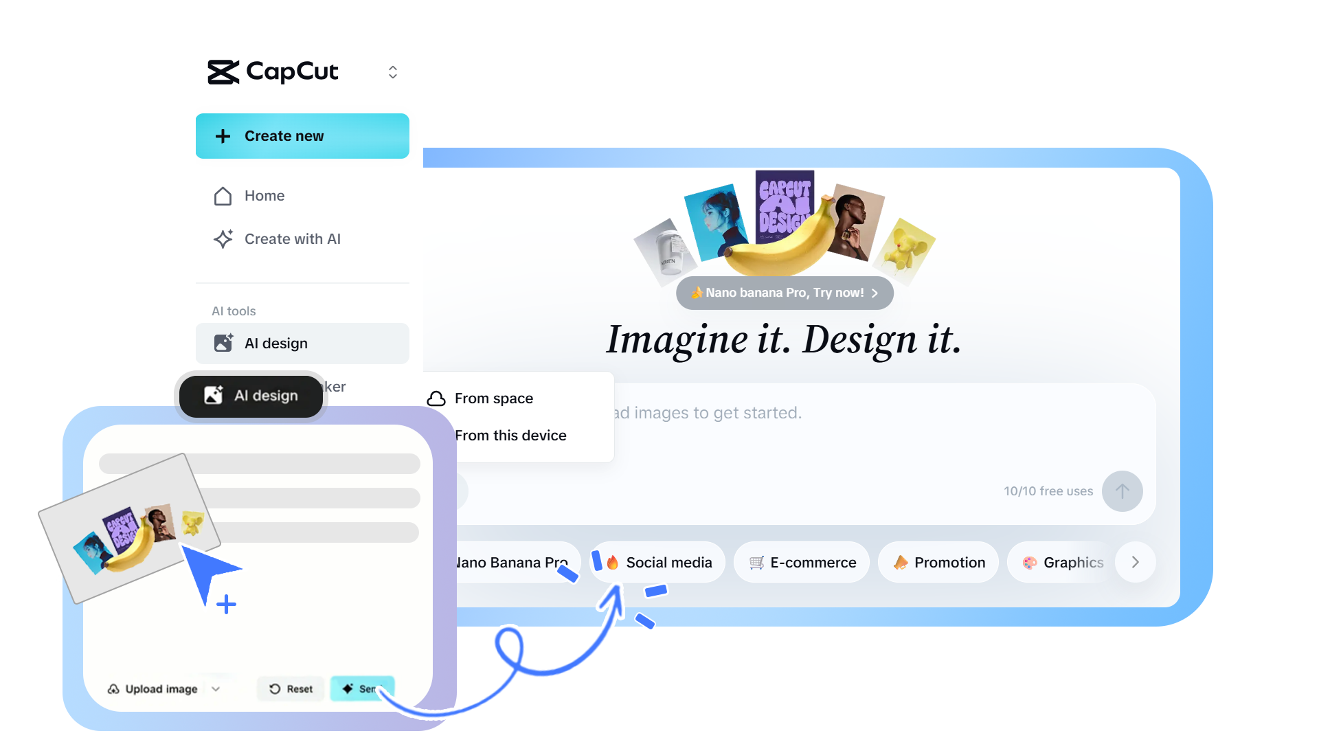 Choose a Template or Upload Media