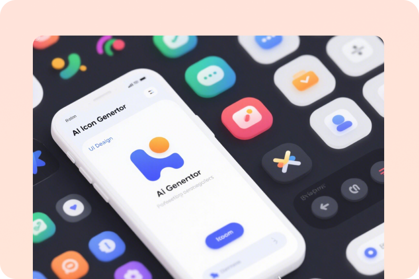 Generatore di icone AI per UI