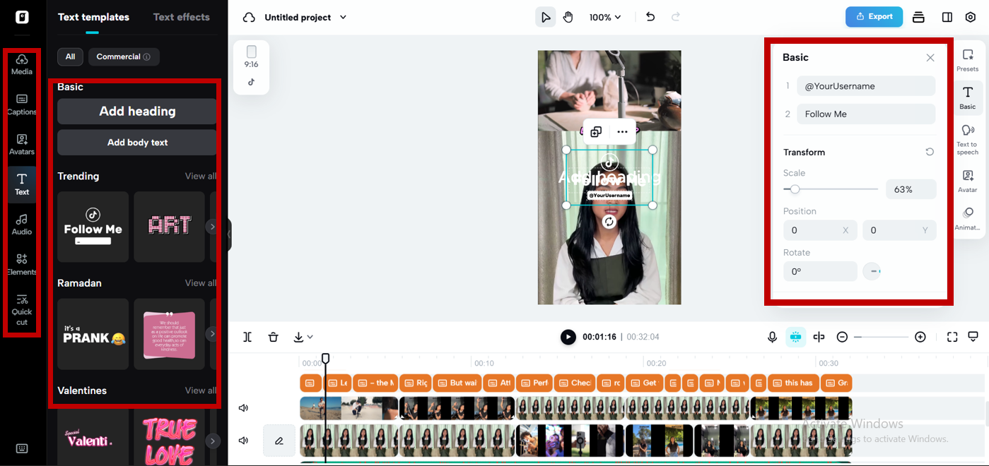 Edit your video