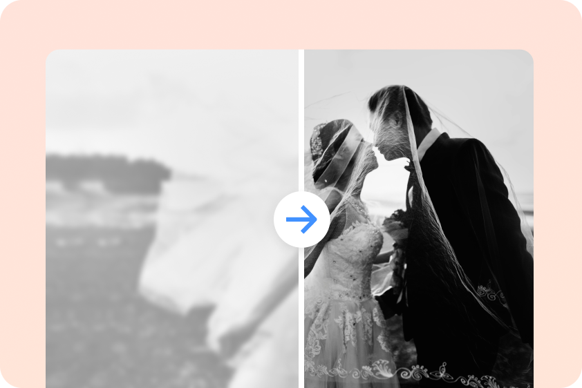 inpainting-AI voor het herstellen van foto's