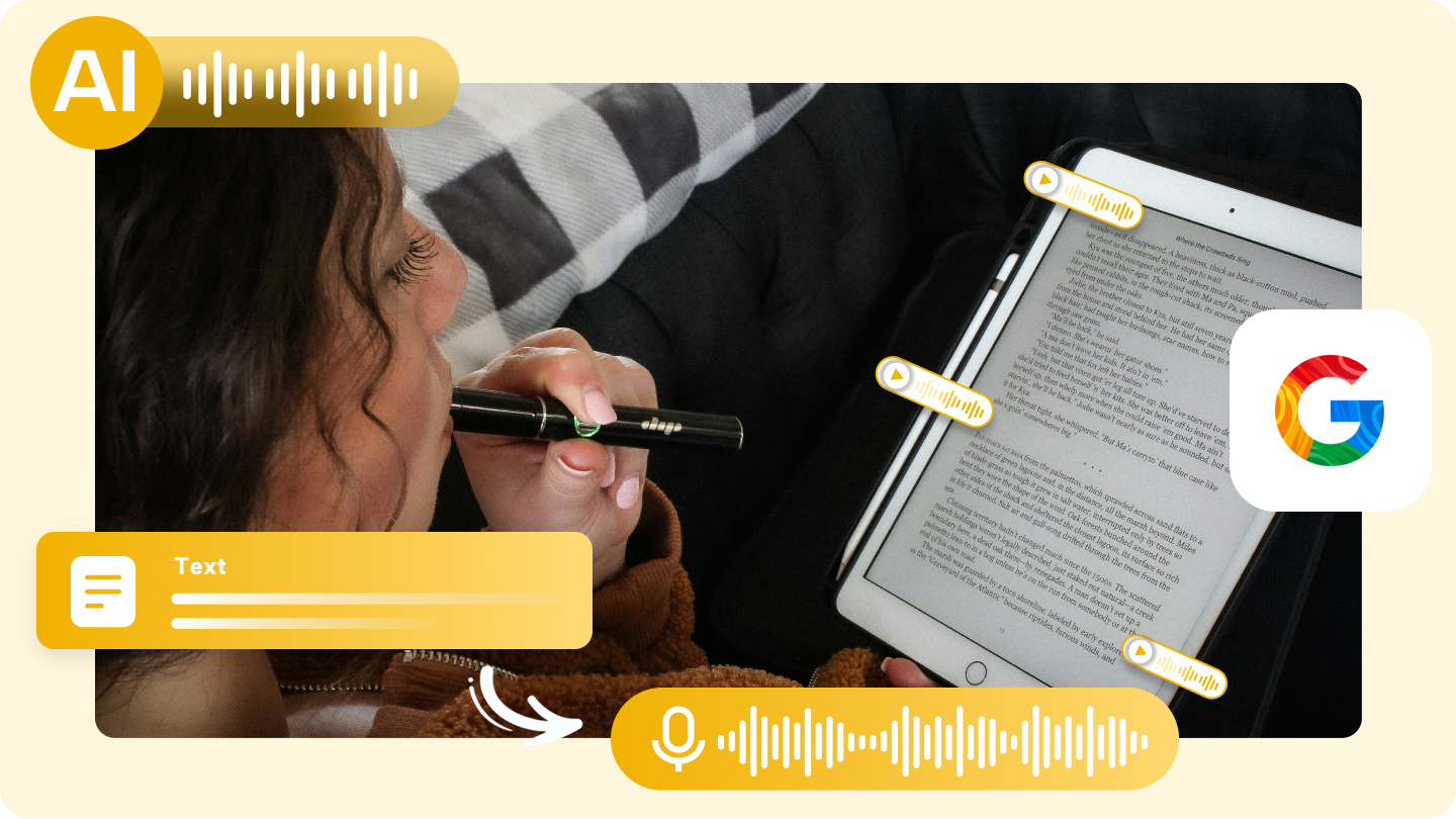 google text reader