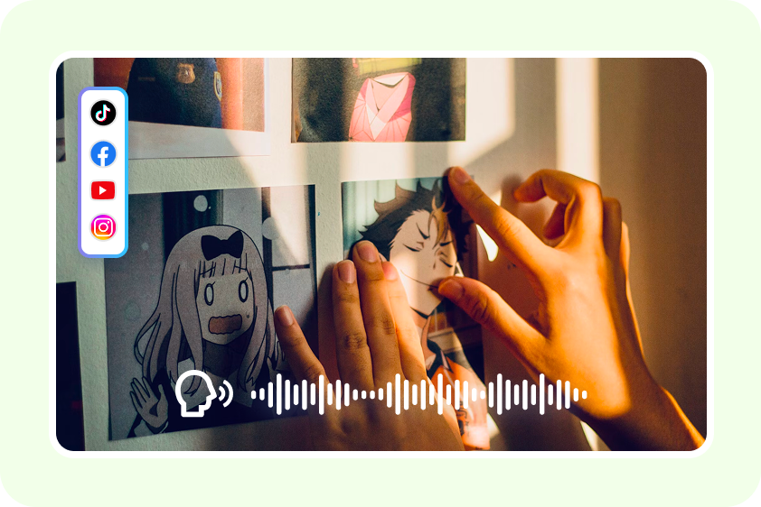 Create viral content with unique voices