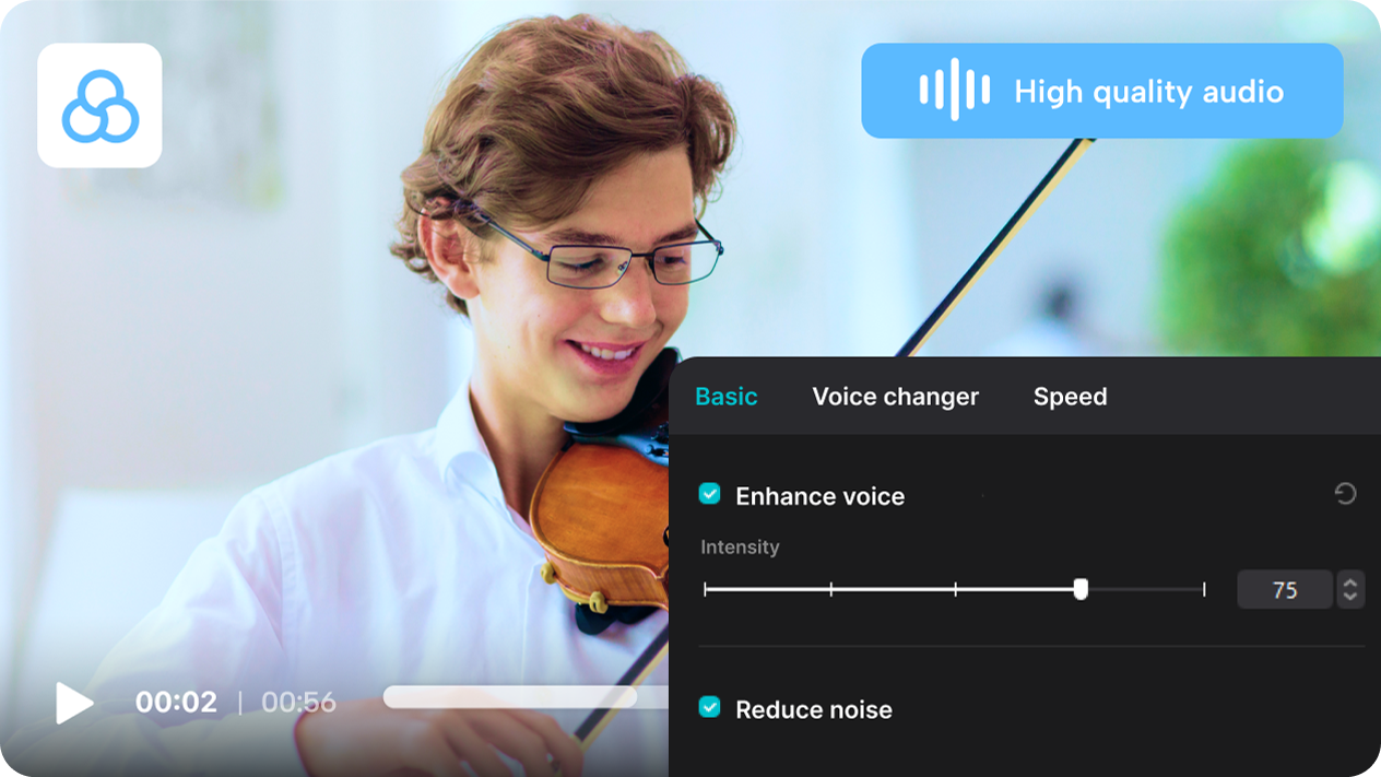 Enhance audio and video Quality with CapCut