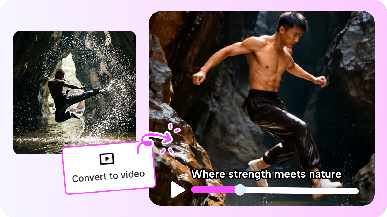 Convert custom image into videos  