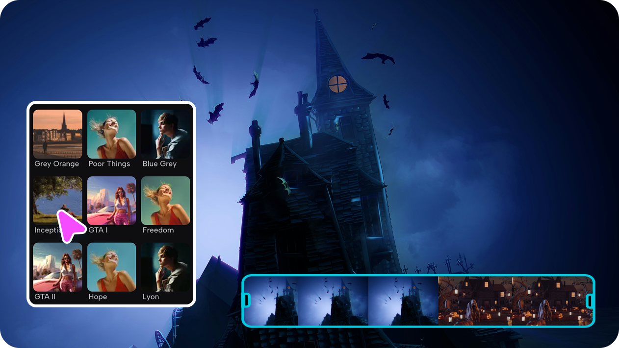 Montez votre film d'Halloween sans effort