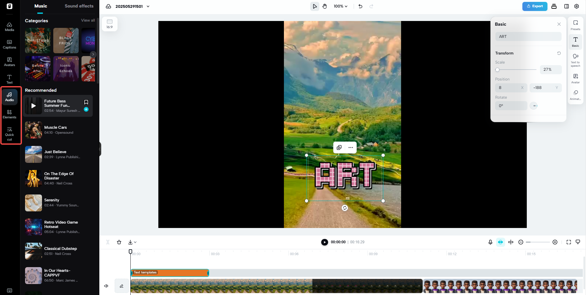 Refine your video