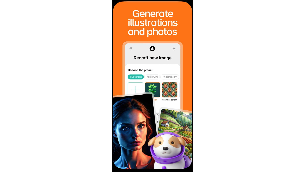Recraft poster generator