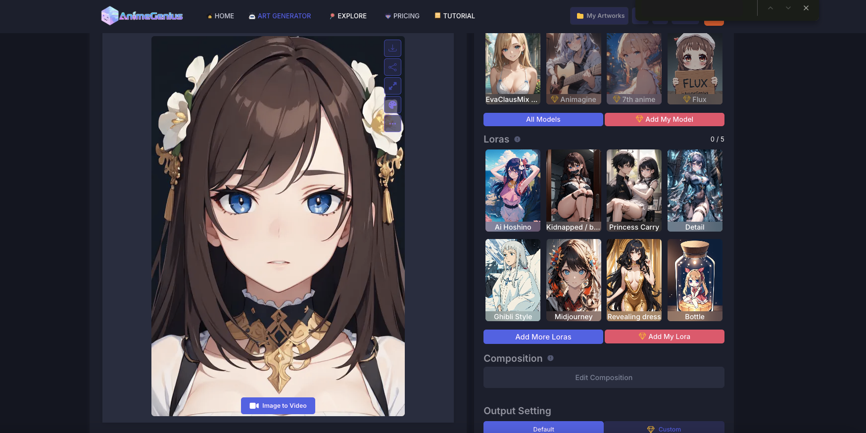 penukar gambar profil anime