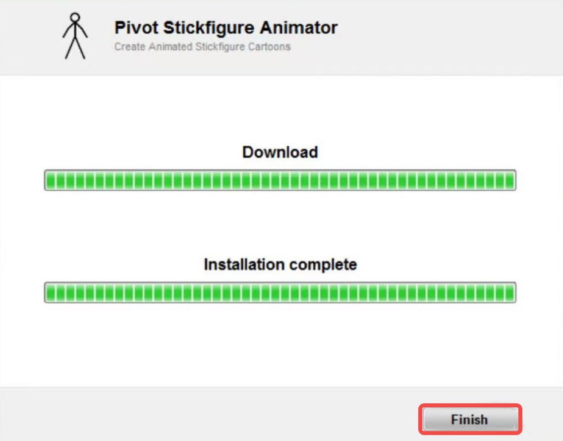 Installieren und Starten des Pivot Animator