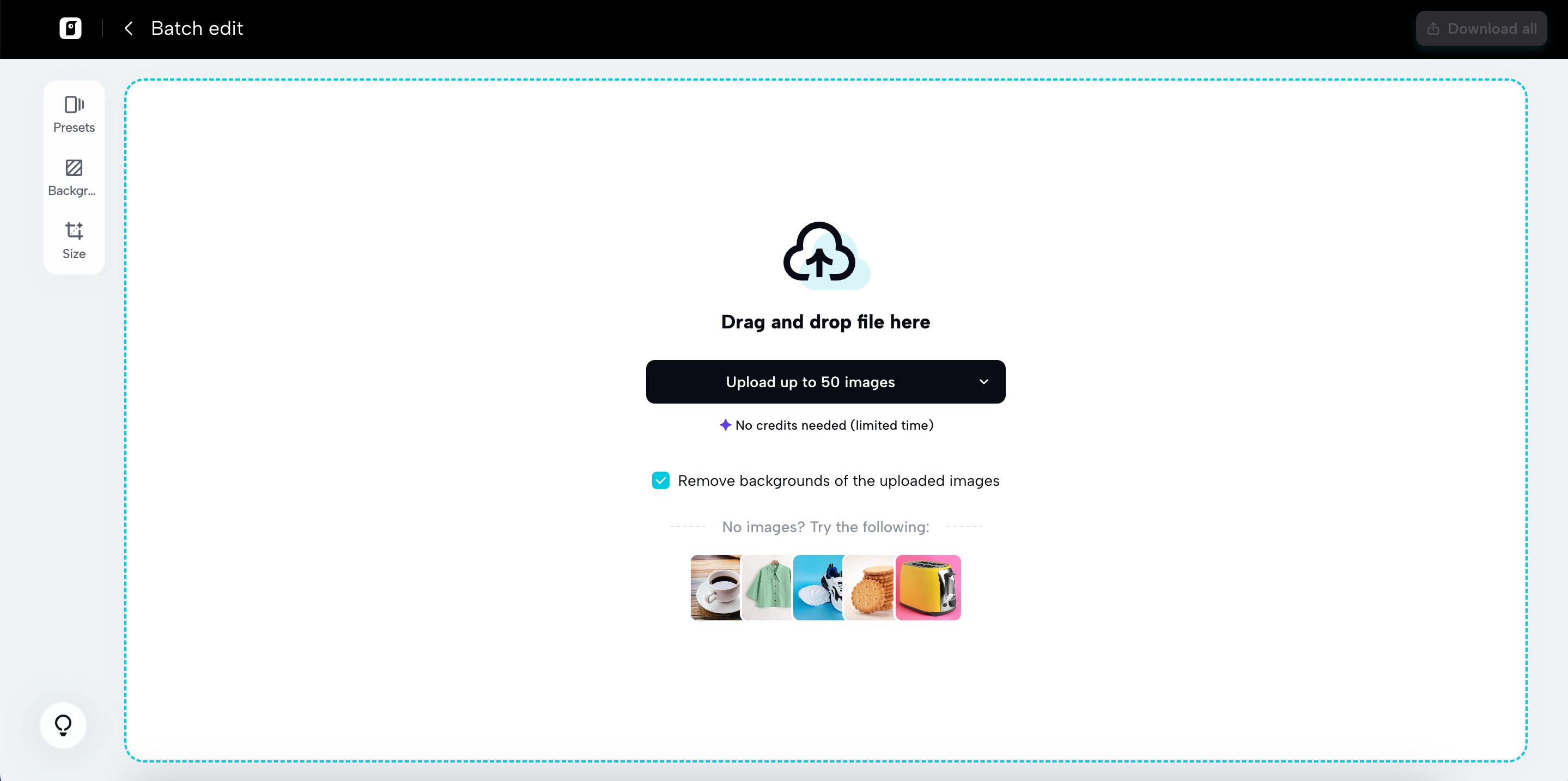 Batch image creation for consistency
