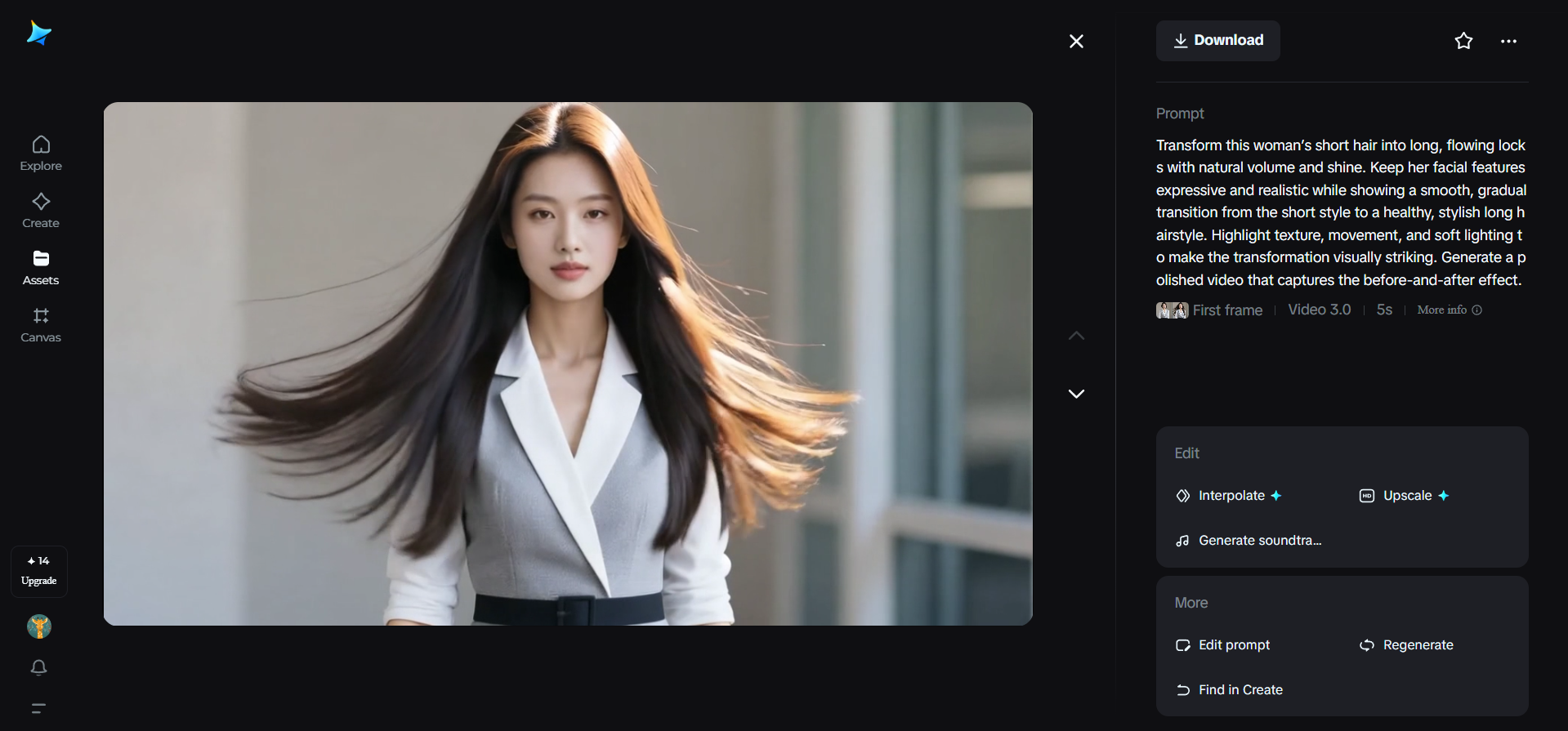 Hair growth transformation tips in Dreamina