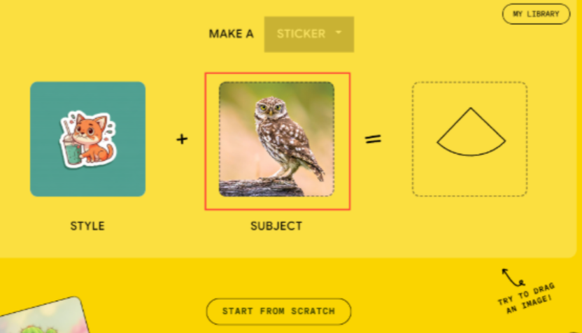 Subiendo una imagen a Google Whisk AI