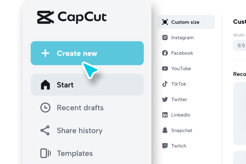 access capcut