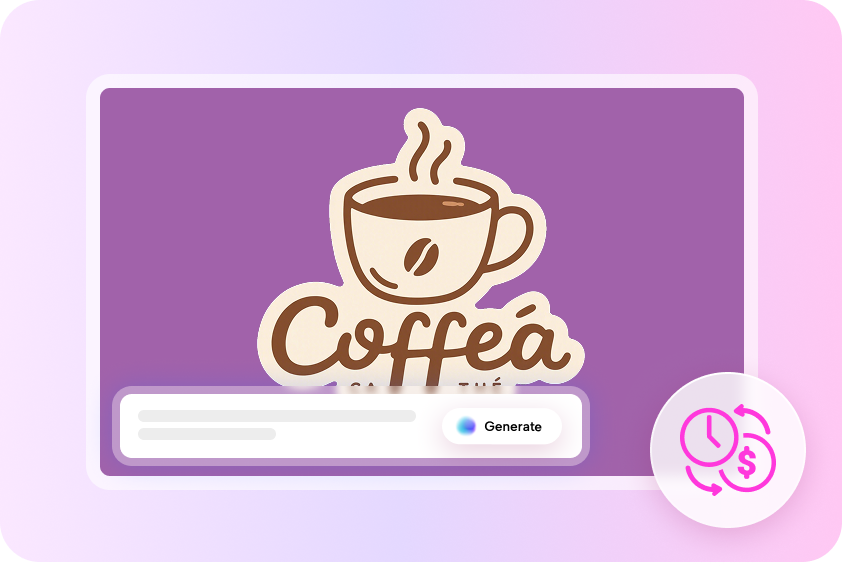 CapCut AI brand logo generator, creating professional business logos quickly and affordably