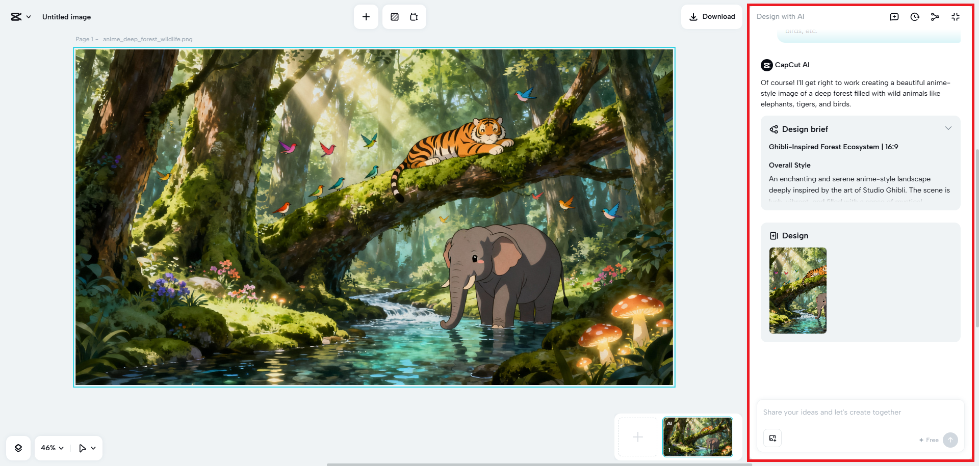Refine your generated image