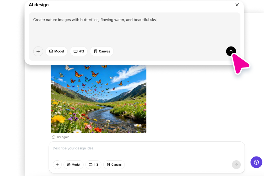Creating nature images