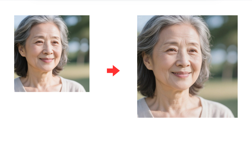 Portrait retouching