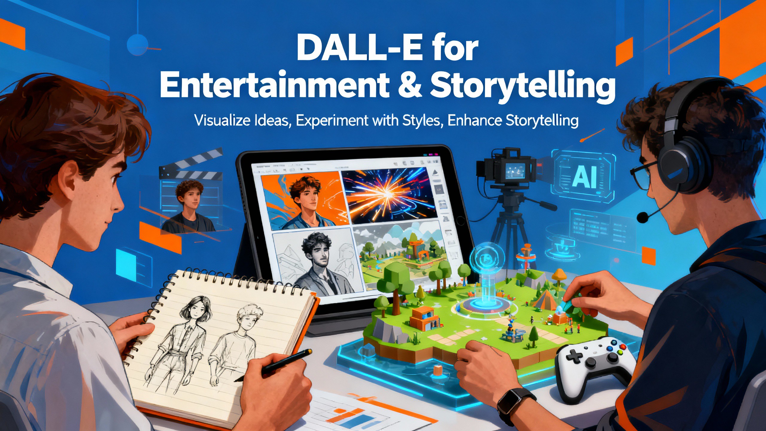 視覺化想法並強化敘事能力