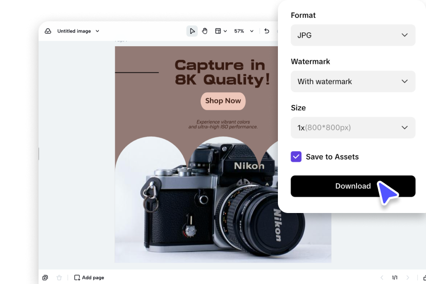 Export the ad