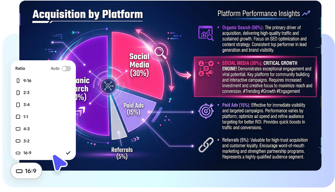 canvas and resolution options
