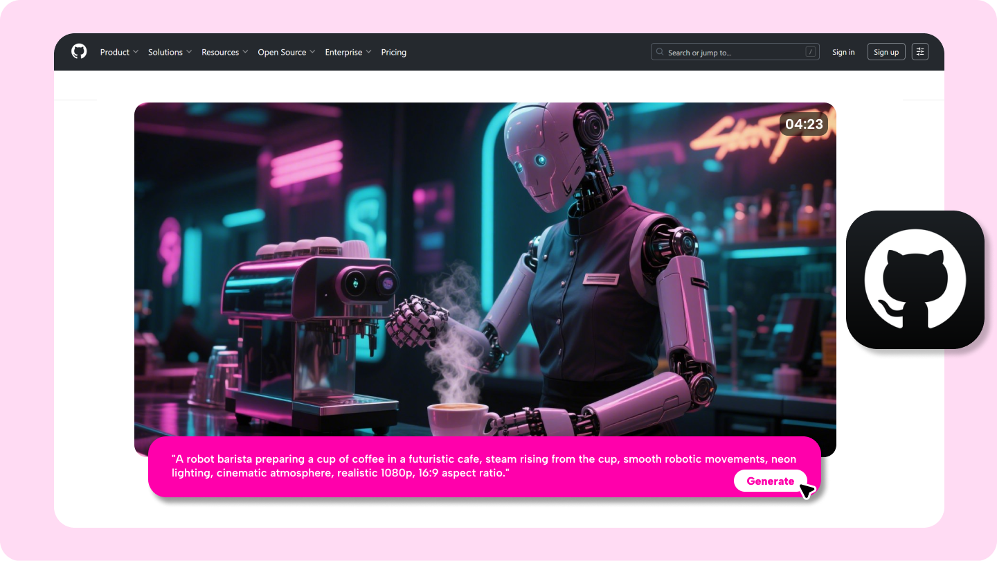 ai video generator github
