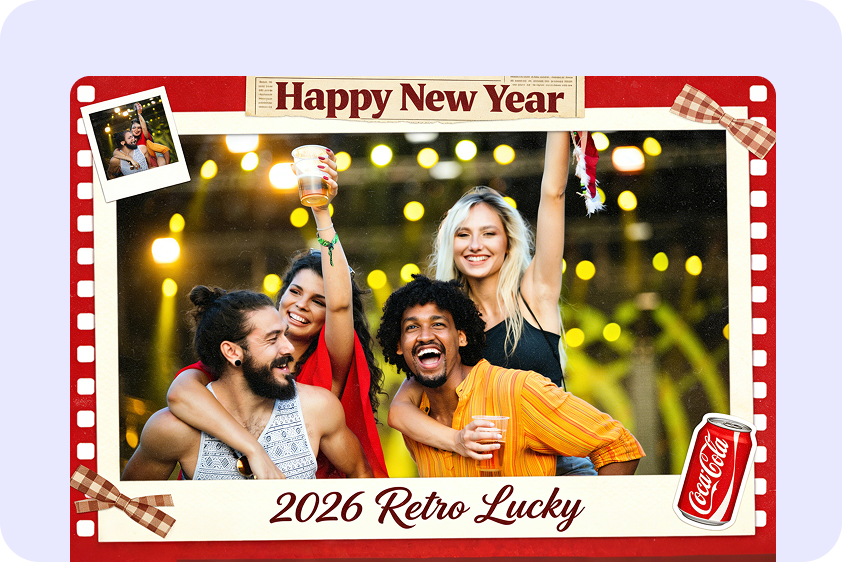 Frame your photos for personalized greeting cards