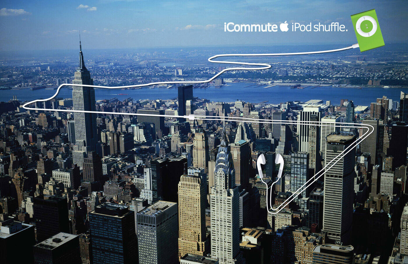 iPod Shuffle - the popular magazine ad