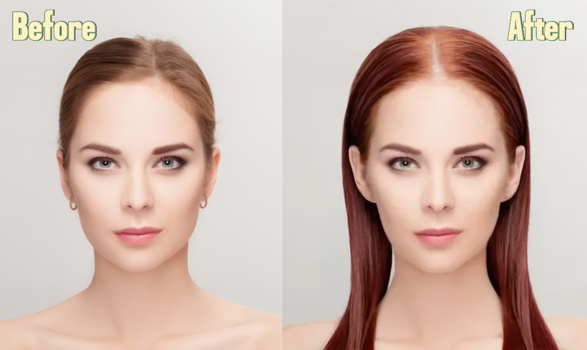 Tukar gaya rambut