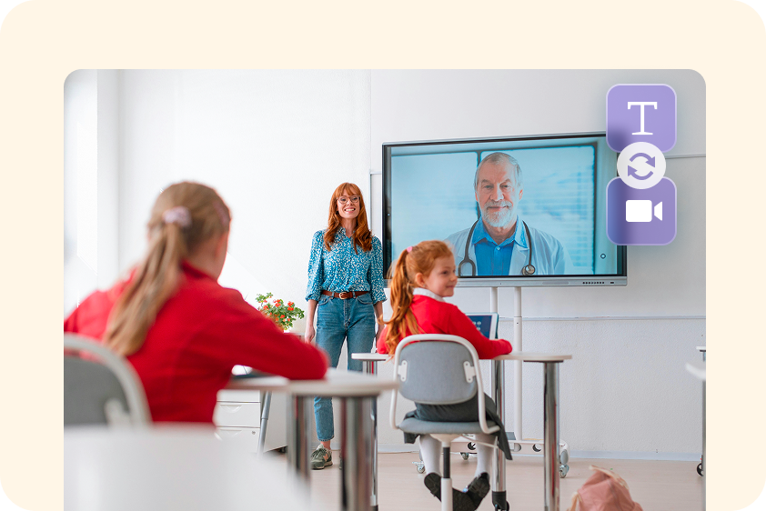 Educational video lessons made with the CapCut free AI video generator