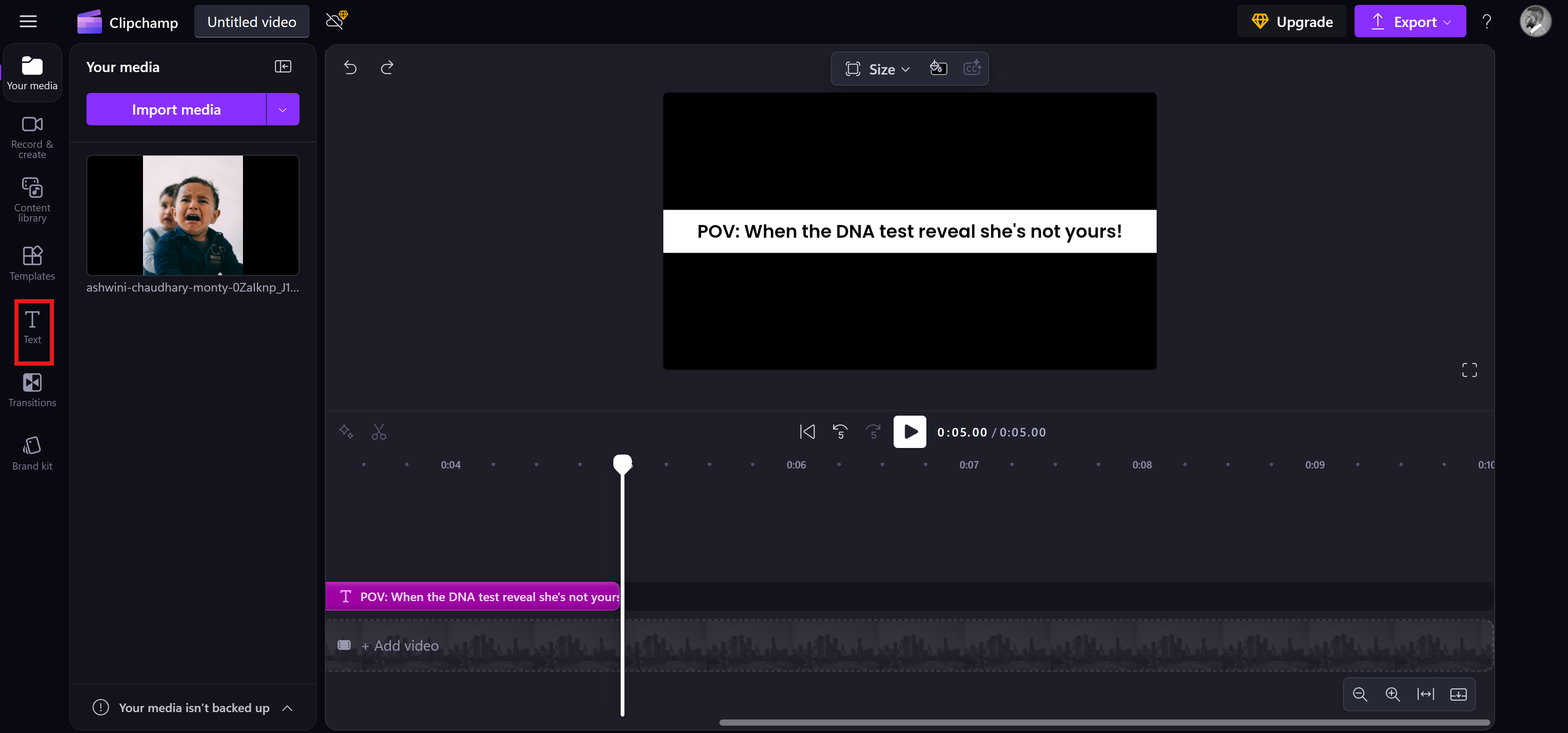 Generatore di meme video di YouTube