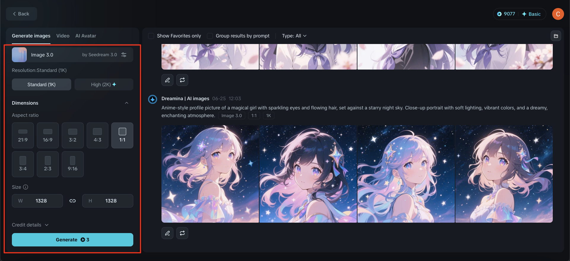 pembuat gambar profil anime