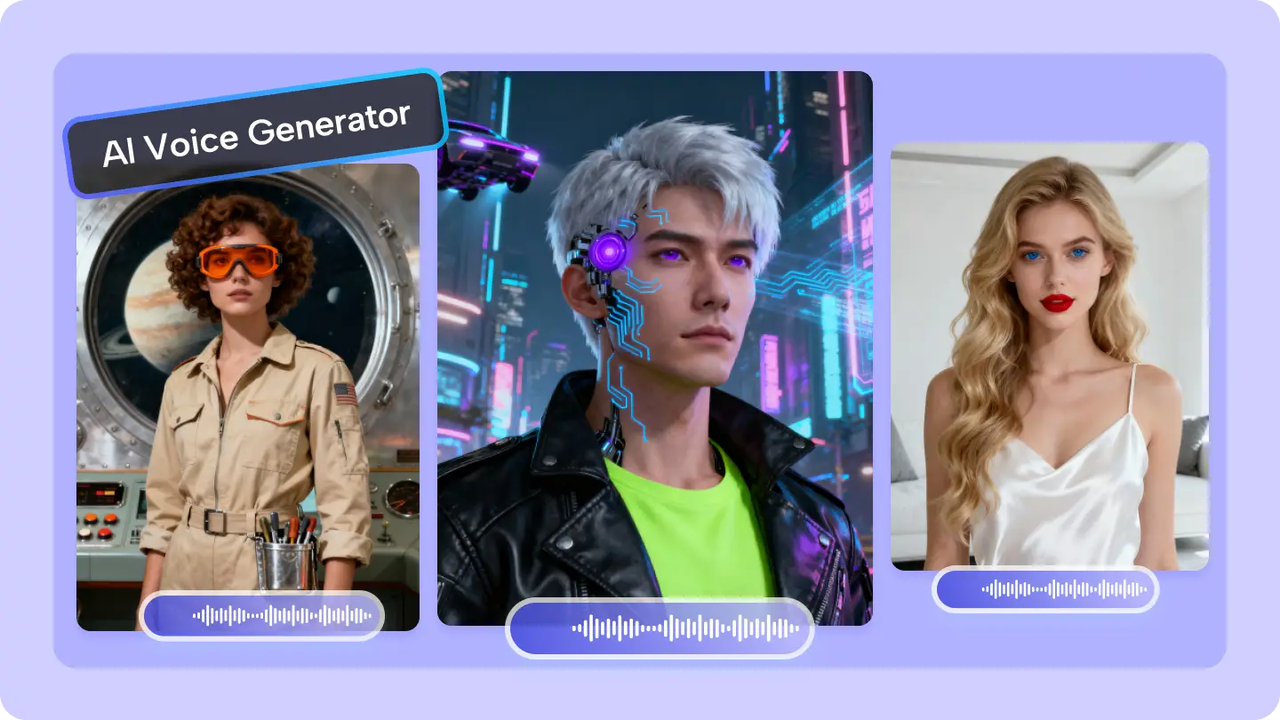 Generera AI-karaktärröst