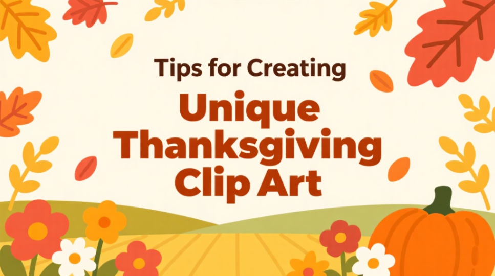 Tips to create outstanding Thanksgiving clip art