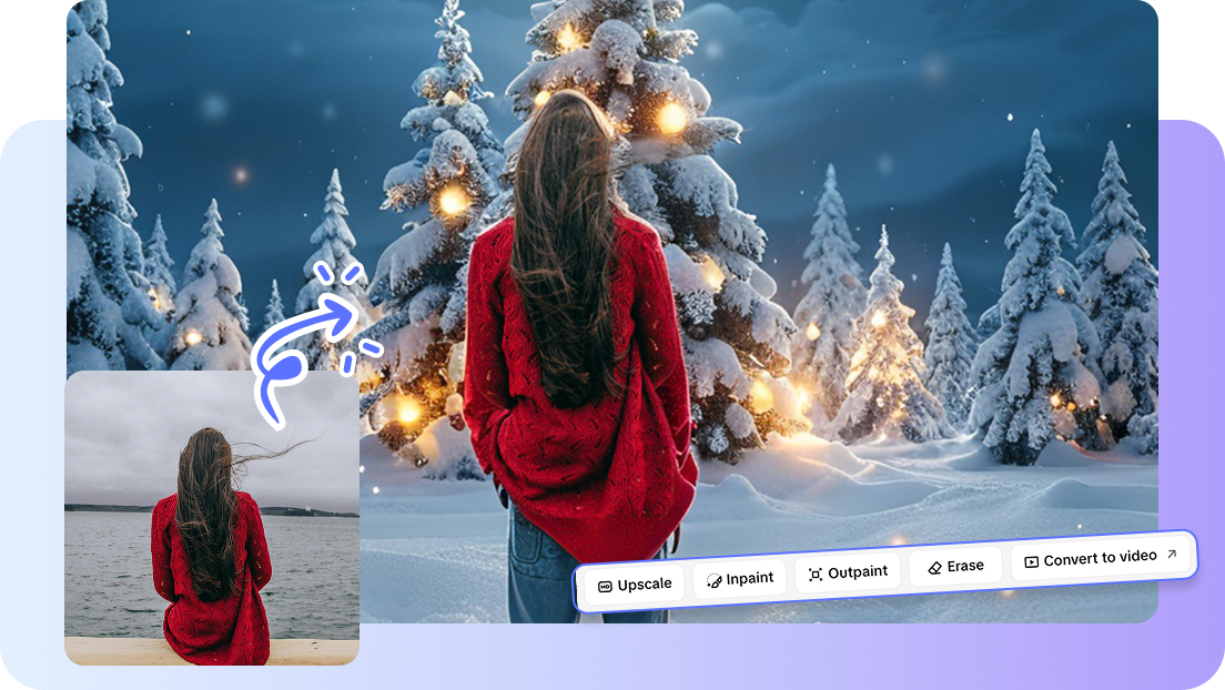 Using AI to re-imagine photo backgrounds